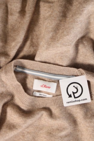 Ανδρικό πουλόβερ S.Oliver, Μέγεθος M, Χρώμα Καφέ, Τιμή 8,83 €