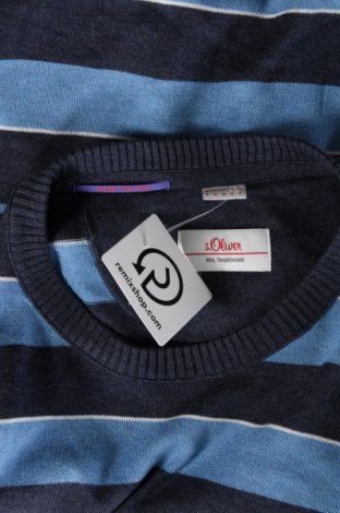 Мъжки пуловер S.Oliver, Размер S, Цвят Син, Цена 13,60 лв.