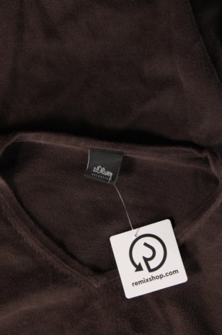 Мъжки пуловер S.Oliver, Размер L, Цвят Кафяв, Цена 17,34 лв.