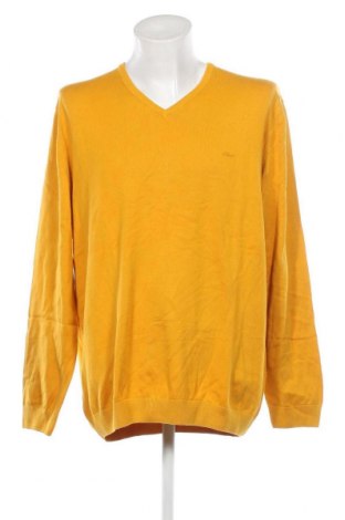 Ανδρικό πουλόβερ S.Oliver, Μέγεθος XXL, Χρώμα Κίτρινο, Τιμή 7,57 €