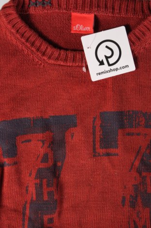 Ανδρικό πουλόβερ S.Oliver, Μέγεθος XXL, Χρώμα Κόκκινο, Τιμή 21,03 €