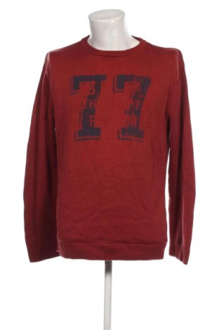 Мъжки пуловер S.Oliver, Размер XXL, Цвят Червен, Цена 34,00 лв.