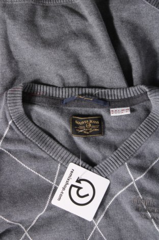 Мъжки пуловер S.Oliver, Размер M, Цвят Сив, Цена 17,34 лв.