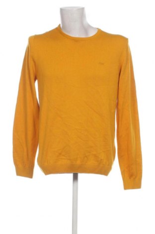 Ανδρικό πουλόβερ S.Oliver, Μέγεθος L, Χρώμα Κίτρινο, Τιμή 12,62 €