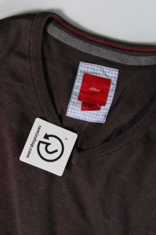 Ανδρικό πουλόβερ S.Oliver, Μέγεθος 3XL, Χρώμα Καφέ, Τιμή 13,25 €