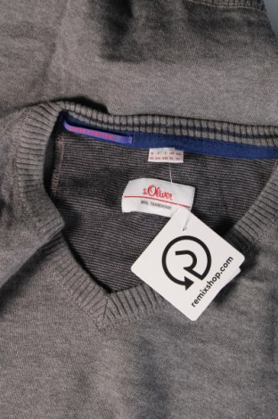 Мъжки пуловер S.Oliver, Размер XL, Цвят Сив, Цена 34,00 лв.