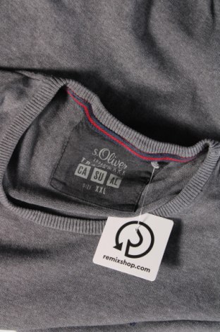 Мъжки пуловер S.Oliver, Размер XXL, Цвят Сив, Цена 34,00 лв.