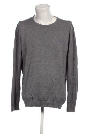 Мъжки пуловер S.Oliver, Размер XXL, Цвят Сив, Цена 34,00 лв.