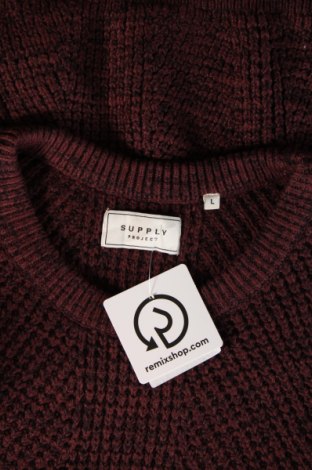 Мъжки пуловер SUPPLY PROJECT, Размер L, Цвят Лилав, Цена 10,15 лв.