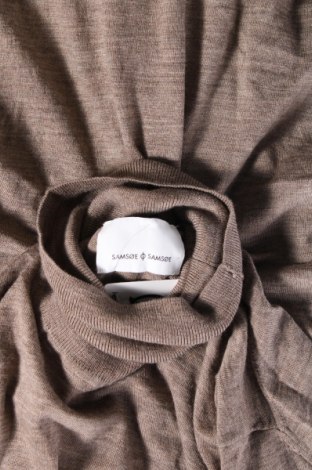 Pulover de bărbați Samsoe & Samsoe, Mărime XL, Culoare Maro, Preț 81,58 Lei