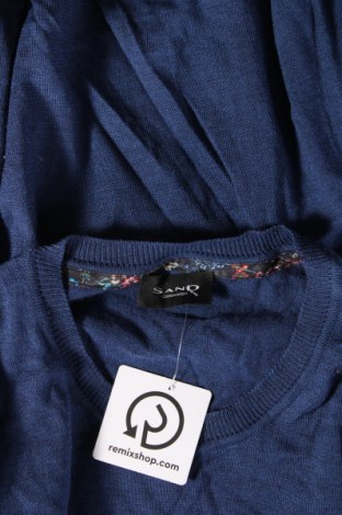 Ανδρικό πουλόβερ Sand, Μέγεθος 3XL, Χρώμα Μπλέ, Τιμή 35,63 €
