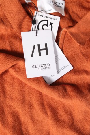 Pánsky sveter  Selected, Veľkosť L, Farba Oranžová, Cena  36,08 €