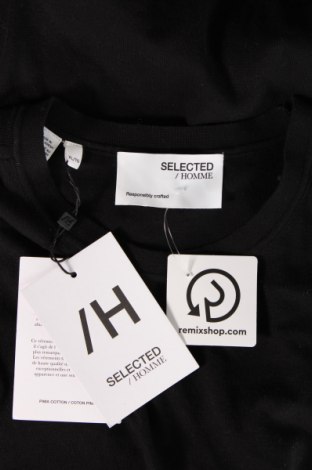 Ανδρικό πουλόβερ Selected Homme, Μέγεθος XL, Χρώμα Μαύρο, Τιμή 15,08 €
