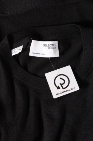 Ανδρικό πουλόβερ Selected Homme, Μέγεθος XL, Χρώμα Μαύρο, Τιμή 19,85 €