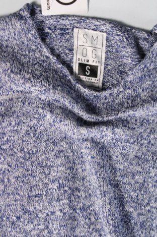Ανδρικό πουλόβερ Smog, Μέγεθος S, Χρώμα Μπλέ, Τιμή 7,18 €