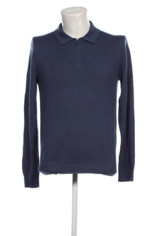 Мъжки пуловер Sondag & Sons, Размер M, Цвят Син, Цена 23,00 лв.