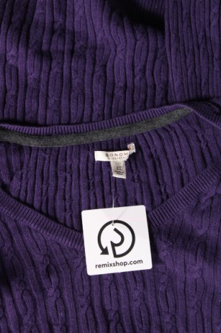 Мъжки пуловер Sonoma, Размер XL, Цвят Лилав, Цена 14,79 лв.