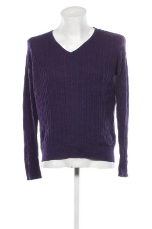 Мъжки пуловер Sonoma, Размер XL, Цвят Лилав, Цена 6,09 лв.