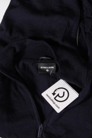 Ανδρικό πουλόβερ Strellson, Μέγεθος M, Χρώμα Μπλέ, Τιμή 32,47 €