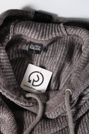 Ανδρικό πουλόβερ Sublevel, Μέγεθος L, Χρώμα Μπλέ, Τιμή 7,36 €