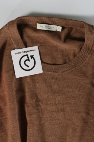 Ανδρικό πουλόβερ Suitsupply, Μέγεθος XL, Χρώμα Καφέ, Τιμή 35,63 €