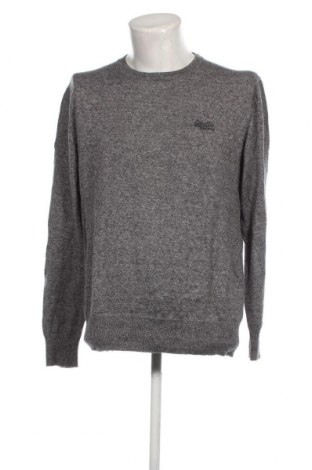Ανδρικό πουλόβερ Superdry, Μέγεθος L, Χρώμα Γκρί, Τιμή 23,26 €