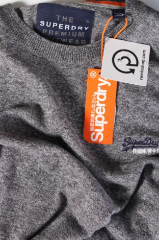 Ανδρικό πουλόβερ Superdry, Μέγεθος XXL, Χρώμα Γκρί, Τιμή 54,64 €