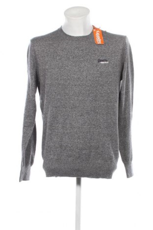 Мъжки пуловер Superdry, Размер XXL, Цвят Сив, Цена 58,30 лв.