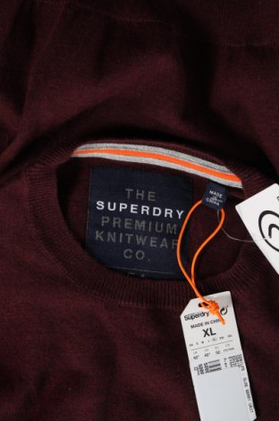 Pánský svetr  Superdry, Velikost XL, Barva Červená, Cena  1 536,00 Kč