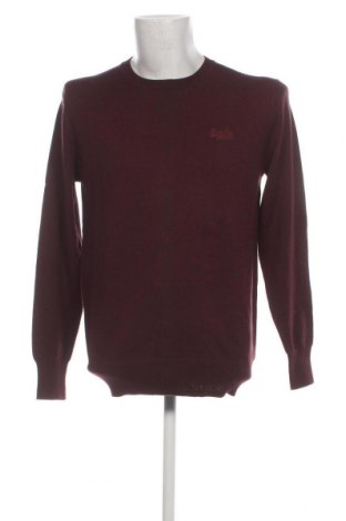 Мъжки пуловер Superdry, Размер XL, Цвят Червен, Цена 106,00 лв.