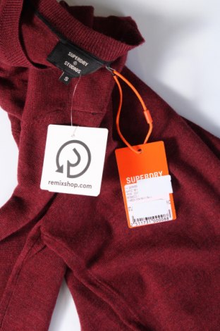 Pánsky sveter  Superdry, Veľkosť S, Farba Červená, Cena  21,86 €