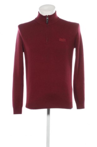 Мъжки пуловер Superdry, Размер S, Цвят Червен, Цена 47,70 лв.