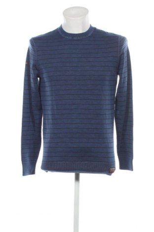Ανδρικό πουλόβερ Superdry, Μέγεθος M, Χρώμα Μπλέ, Τιμή 21,86 €