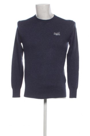 Мъжки пуловер Superdry, Размер S, Цвят Син, Цена 21,20 лв.