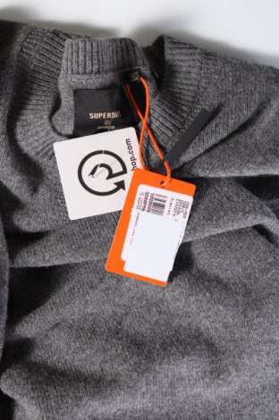 Ανδρικό πουλόβερ Superdry, Μέγεθος S, Χρώμα Γκρί, Τιμή 11,47 €