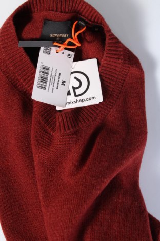 Ανδρικό πουλόβερ Superdry, Μέγεθος M, Χρώμα Κόκκινο, Τιμή 10,93 €