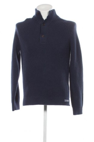 Мъжки пуловер Superdry, Размер M, Цвят Син, Цена 47,70 лв.