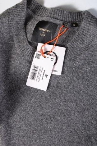 Ανδρικό πουλόβερ Superdry, Μέγεθος M, Χρώμα Γκρί, Τιμή 21,86 €