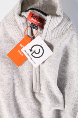 Pánsky sveter  Superdry, Veľkosť M, Farba Sivá, Cena  54,64 €