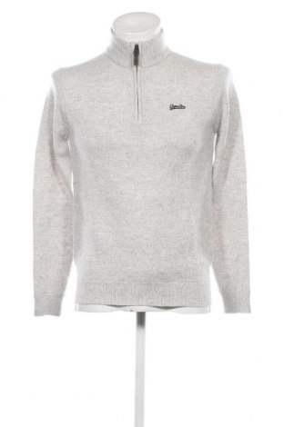 Ανδρικό πουλόβερ Superdry, Μέγεθος M, Χρώμα Γκρί, Τιμή 32,78 €