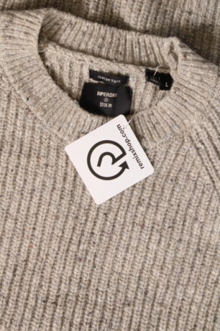 Ανδρικό πουλόβερ Superdry, Μέγεθος L, Χρώμα Γκρί, Τιμή 20,35 €