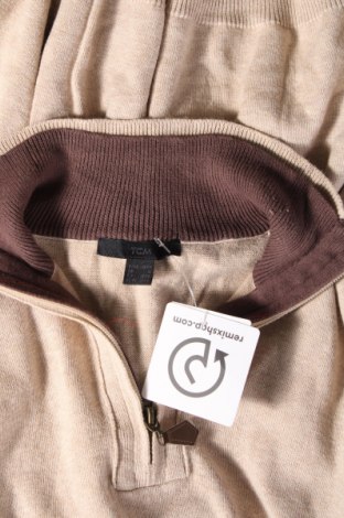 Мъжки пуловер TCM, Размер M, Цвят Бежов, Цена 6,96 лв.
