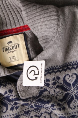 Herrenpullover Timeout, Größe XXL, Farbe Grau, Preis € 12,07