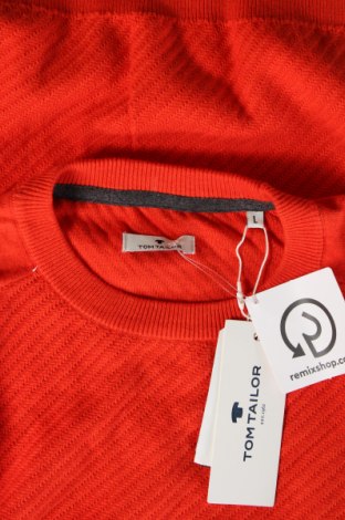 Ανδρικό πουλόβερ Tom Tailor, Μέγεθος L, Χρώμα Πορτοκαλί, Τιμή 15,88 €