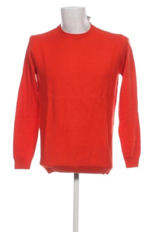 Мъжки пуловер Tom Tailor, Размер L, Цвят Оранжев, Цена 30,80 лв.