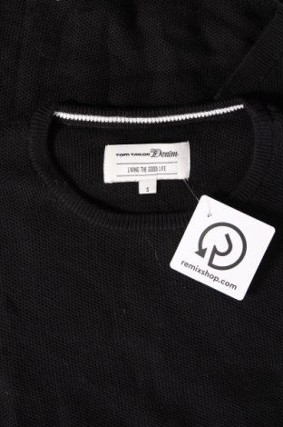 Ανδρικό πουλόβερ Tom Tailor, Μέγεθος S, Χρώμα Μαύρο, Τιμή 9,25 €