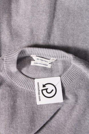 Мъжки пуловер Tom Tailor, Размер L, Цвят Сив, Цена 20,02 лв.