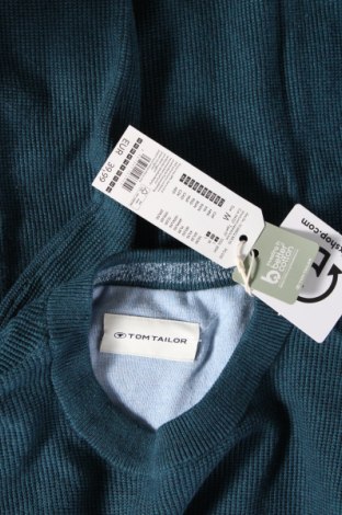Мъжки пуловер Tom Tailor, Размер M, Цвят Син, Цена 77,00 лв.