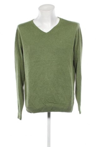 Мъжки пуловер Tom Tailor, Размер XL, Цвят Зелен, Цена 20,40 лв.