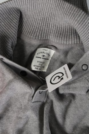 Мъжки пуловер Tom Tailor, Размер XL, Цвят Сив, Цена 17,34 лв.